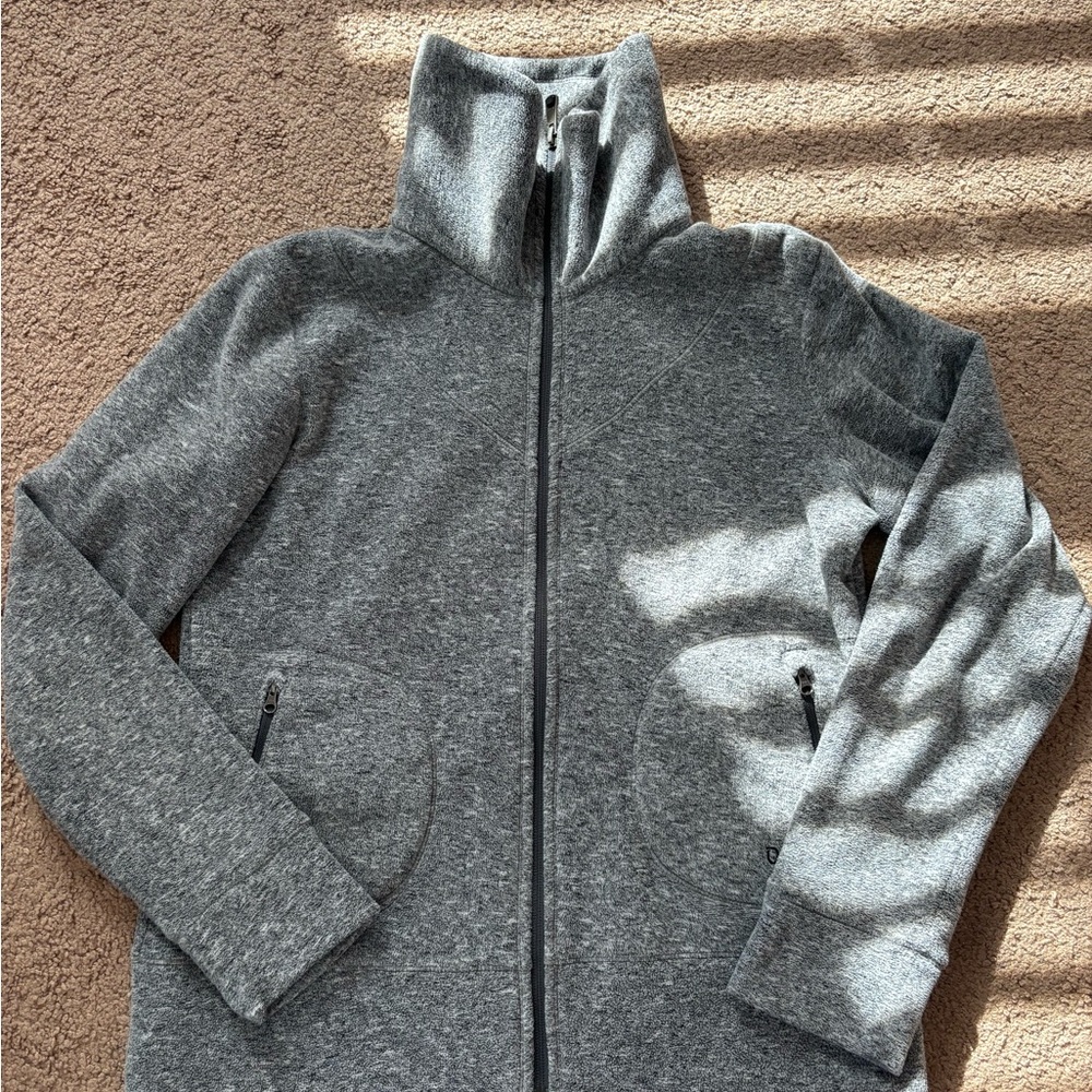 Orage Plush Gray Jacket - image 1